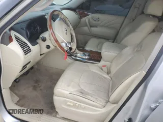 2016 Infiniti QX80 with VIN JN8AZ2NC0G9400496, listed as a Copart auction lot 43552395 with 161,648 mi miles and Salvage Title. Bid and sale history available at DreamBid. Image 7.