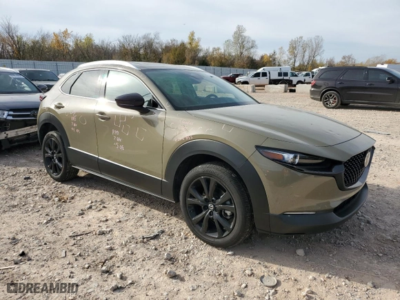 2024 Mazda CX-30 2.5 Carbon Turbo with VIN 3MVDMBXY2RM607054, listed as a Copart auction lot 81618384 with 14,482 mi miles and Salvage Title. Bid and sale history available at carsss.com. Image 4.