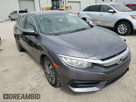 2016 Honda Civic EX with VIN 19XFC2F72GE093543, listed as a Copart auction lot 50415855 with 91,541 mi miles and Salvage Title. Bid and sale history available at DreamBid. Image 10.