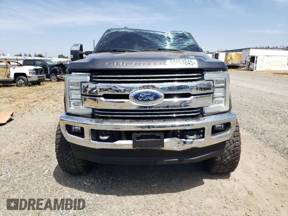 2017 Ford F-350 Platinum z VIN 1FT8W3BT5HEC49712, wystawiony jako Copart lot #58094845 z przebiegiem 91 465 mil mil oraz Szkoda całkowita • Salvage title. Historia ofert i sprzedaży dostępna na DreamBid. Obrazek 5.