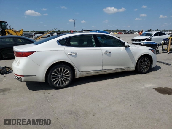 2017 Kia Cadenza Premium with VIN KNALC4J11H5087048, listed as a Copart auction lot 72180834 with 65,890 mi miles and Salvage Title. Bid and sale history available at carsss.com. Image 3.