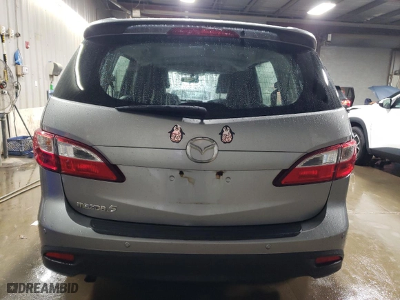2013 Mazda Mazda5 Grand Touring with VIN JM1CW2DL2D0151052, listed as a Copart auction lot 86623514 with 123,604 mi miles and Salvage Title. Bid and sale history available at carsss.com. Image 6.