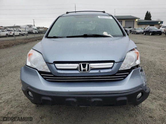2008 Honda CR-V EX with VIN 5J6RE48528L049639, listed as a Copart auction lot 48225155 with 209,223 mi miles and Salvage Title. Bid and sale history available at carsss.com. Image 5.