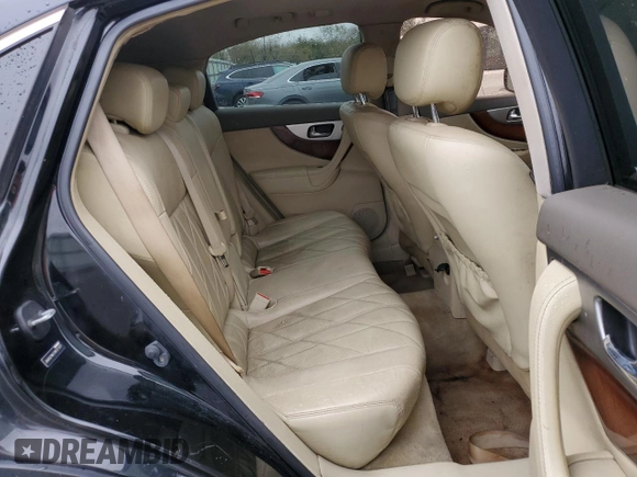2012 Infiniti FX35 with VIN JN8AS1MU1CM121221, listed as a Copart auction lot 52927525 with 139,706 mi miles and Clean Title. Bid and sale history available at carsss.com. Image 10.
