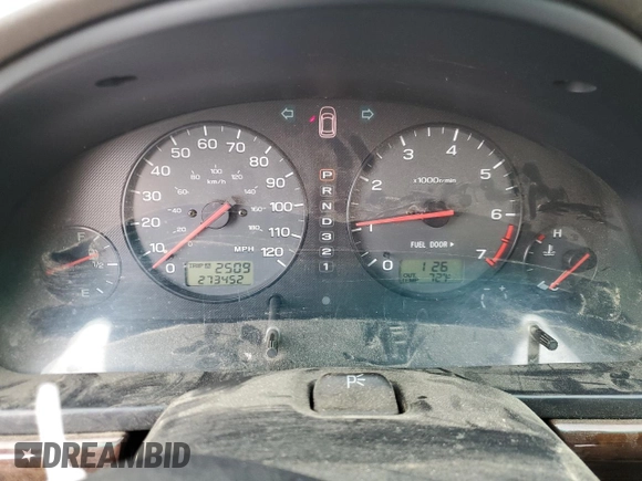 2002 Subaru Legacy Outback Limited с VIN 4S3BH686827601860, выставлен на аукционе Copart как лот 61432045 с пробегом 273 452 миль миль и Чистый • Clean title. История ставок и продаж доступна на DreamBid. Изображение 9.