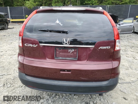 2013 Honda CR-V EX-L with VIN 5J6RM4H77DL002721, listed as a Copart auction lot 69295184 with 70,107 mi miles and Salvage Title. Bid and sale history available at carsss.com. Image 6.