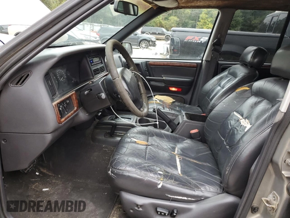 1997 Jeep Grand Cherokee Limited with VIN 1J4GZ78Y0VC599554, listed as a Copart auction lot 72006854 with 321,283 mi miles and Salvage Title. Bid and sale history available at carsss.com. Image 7.