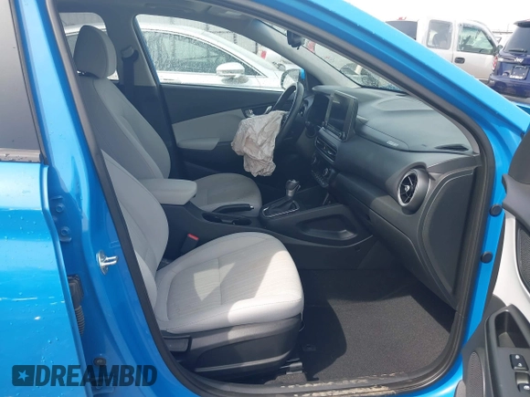 2022 Hyundai Kona SEL with VIN KM8K32AB2NU765962, listed as a IAAI auction lot 41865719 with 40,017 mi miles and . Bid and sale history available at carsss.com. Image 5.