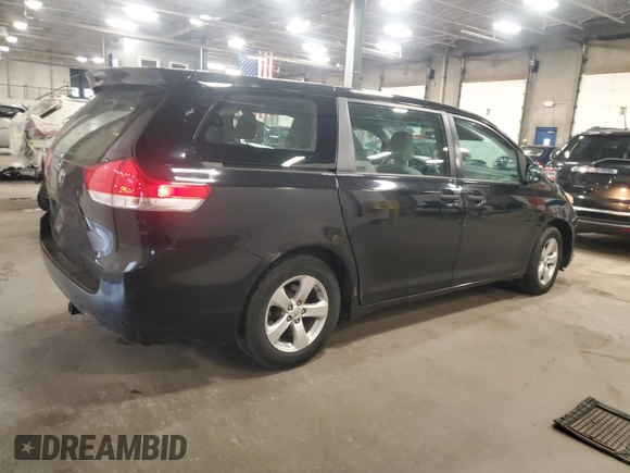 2011 Toyota Sienna with VIN 5TDZK3DC6BS120523, listed as a Copart auction lot 56798595 with 234,871 mi miles and Salvage title. Bid and sale history available at DreamBid. Image 3.