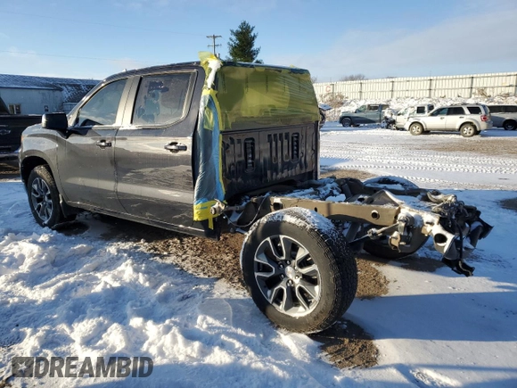 2024 Chevrolet Silverado 1500 LT with VIN 1GCPDKEK5RZ157847, listed as a Copart auction lot 83066704 with 17,712 mi miles and Clean Title. Bid and sale history available at DreamBid. Image 2.