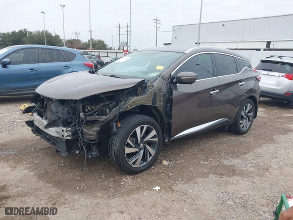 2015 Nissan Murano S with VIN 5N1AZ2MG1FN213009, listed as a IAAI auction lot 41365676 with 175,241 mi miles. Bid and sale history available at carsss.com. Image 2.
