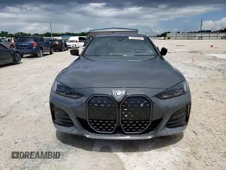 2023 BMW i4 eDrive40 with VIN WBY73AW00PFN90032, listed as a Copart auction lot 59993324 with 15,913 mi miles and Non Repairable. Bid and sale history available at carsss.com. Image 11.