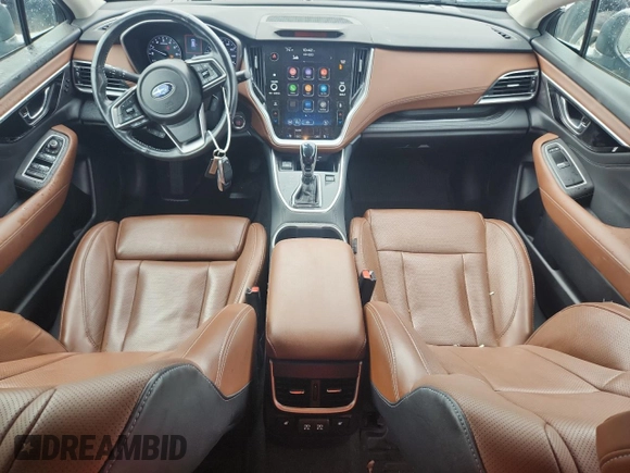 2021 Subaru Outback Touring XT with VIN 4S4BTGPD5M3101827, listed as a Copart auction lot 63347585 with 60,834 mi miles and Salvage title. Bid and sale history available at DreamBid. Image 8.