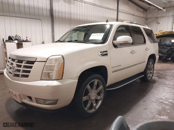 2009 Cadillac Escalade Hybrid with VIN 1GYFK435X9R259469, listed as a IAAI auction lot 41178280 with 183,994 mi miles. Bid and sale history available at carsss.com. Image 17.