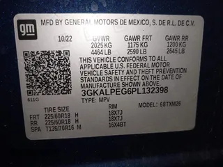 2023 GMC Terrain SLT with VIN 3GKALPEG6PL132398, listed as a IAAI auction lot 42585942 with Not provided miles and . Bid and sale history available at DreamBid. Image 9.
