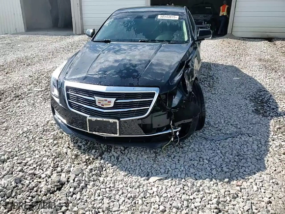 2016 Cadillac ATS Sedan Luxury Collection RWD with VIN 1G6AB5RX4G0108811, listed as a Copart auction lot 50543815 with 56,796 mi miles and Salvage Title. Bid and sale history available at carsss.com. Image 14.