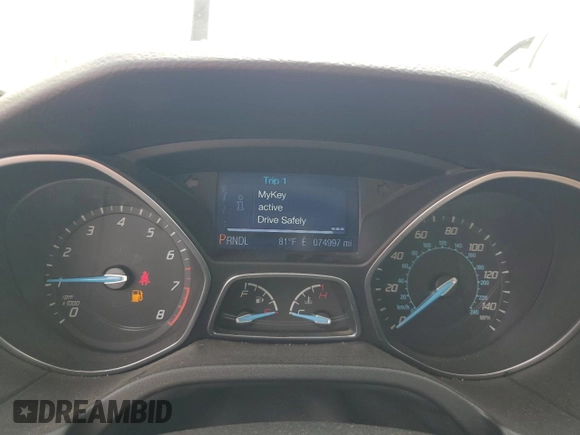 2013 Ford Focus SE z VIN 1FADP3F29DL374088, wystawiony jako Copart lot #59585135 z przebiegiem 74 997 mil mil oraz Szkoda całkowita • Salvage title. Historia ofert i sprzedaży dostępna na DreamBid. Obrazek 9.