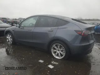 2023 Tesla Model Y Long Range with VIN 7SAYGDEE8PF895293, listed as a Copart auction lot 44208615 with 16,549 mi miles and Salvage Title. Bid and sale history available at DreamBid. Image 2.