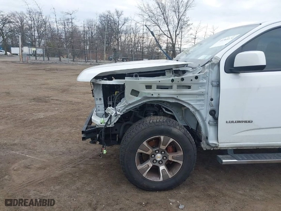 2019 Chevrolet Colorado 4WD Z71 with VIN 1GCGTDEN8K1157483, listed as a IAAI auction lot 41366674 with 81,134 mi miles. Bid and sale history available at carsss.com. Image 6.