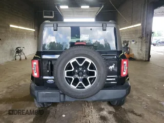 2023 Ford Bronco with VIN 1FMEE5DP3PLB48496, listed as a Copart auction lot 62566355 with 48,307 mi miles and Salvage title. Bid and sale history available at DreamBid. Image 6.