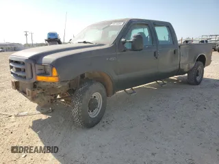 2001 Ford F-250 with VIN 3FTNW21LX1MA43431, listed as a Copart auction lot 75875554 with 179,646 mi miles and Salvage title. Bid and sale history available at DreamBid. Image 1.