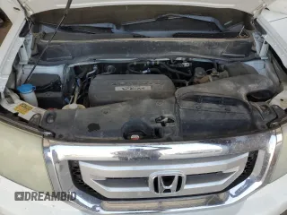 2010 Honda Pilot Touring with VIN 5FNYF3H8XAB019977, listed as a Copart auction lot 75955974 with 136,873 mi miles and Salvage Title. Bid and sale history available at DreamBid. Image 12.