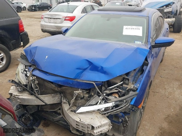 2016 Honda Civic Sedan EX-T with VIN 19XFC1F31GE004066, listed as a IAAI auction lot 41549359 with 127,766 mi miles. Bid and sale history available at carsss.com. Image 13.