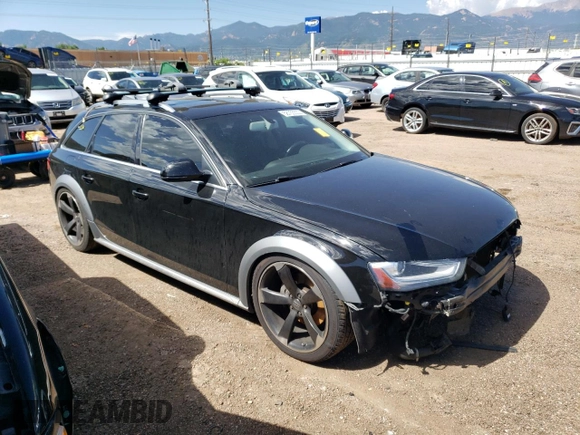 2013 Audi allroad Premium Plus with VIN WA1UFAFL2DA070438, listed as a Copart auction lot 58755553 with 109,466 mi miles and Salvage Title. Bid and sale history available at carsss.com. Image 4.