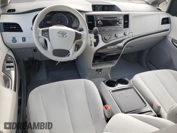 2012 Toyota Sienna LE AAS with VIN 5TDKK3DCXCS205335, listed as a Copart auction lot 51278835 with 112,618 mi miles and Salvage Title. Bid and sale history available at carsss.com. Image 8.