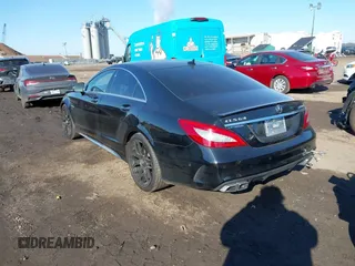 2015 Mercedes-Benz CLS-Class CLS 63 AMG S-Model with VIN WDDLJ7GB2FA136665, listed as a IAAI auction lot 41666543 with 78,469 mi miles. Bid and sale history available at carsss.com. Image 3.