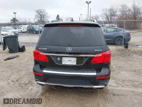 2014 Mercedes-Benz GL-Class GL 550 with VIN 4JGDF7DE1EA274612, listed as a IAAI auction lot 41710174 with 105,094 mi miles. Bid and sale history available at carsss.com. Image 16.