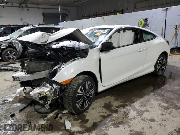 2016 Honda Civic EX-T with VIN 2HGFC3B38GH361915, listed as a Copart auction lot 86342194 with Not provided miles and Salvage title. Bid and sale history available at DreamBid. Image 1.