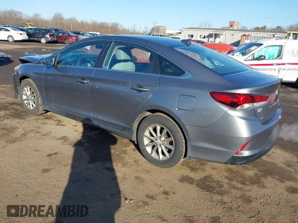 2018 Hyundai Sonata SE with VIN 5NPE24AF9JH674582, listed as a IAAI auction lot 41792449 with 113,856 mi miles and . Bid and sale history available at DreamBid. Image 3.