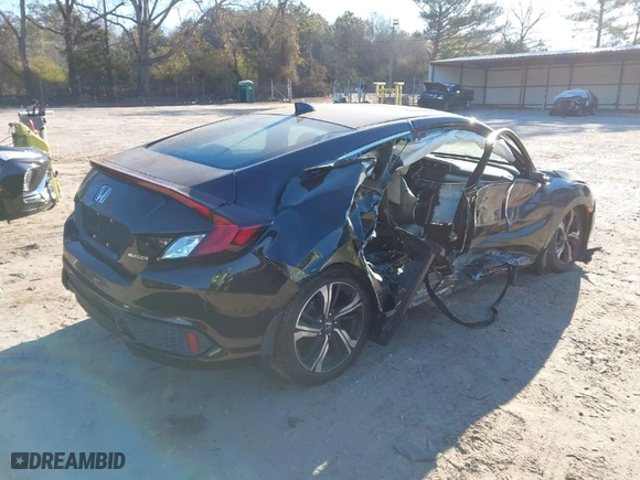 2016 Honda Civic Coupe Touring with VIN 2HGFC3B96GH357012, listed as a IAAI auction lot 41295294 with NaN miles. Bid and sale history available at carsss.com. Image 4.