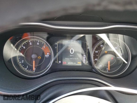 2022 Jeep Cherokee X with VIN 1C4PJMCX0ND522512, listed as a Copart auction lot 47034865 with 45,390 mi miles and Salvage Title. Bid and sale history available at carsss.com. Image 9.