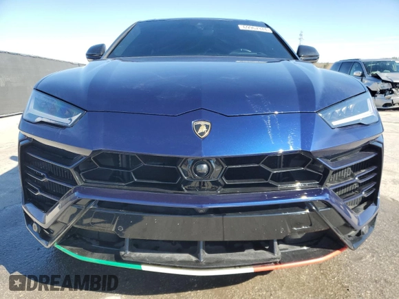 2019 Lamborghini Urus z VIN ZPBUA1ZL7KLA02968, wystawiony jako Copart lot #69967374 z przebiegiem 9747 mil mil oraz Szkody całkowita. Historia ofert i sprzedaży dostępna na DreamBid. Obrazek 5.