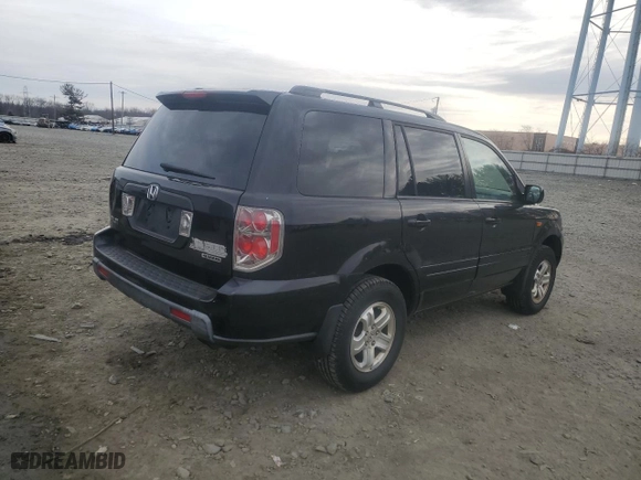 2008 Honda Pilot VP with VIN 5FNYF18228B050666, listed as a Copart auction lot 47867955 with 0 mi miles and Clean Title. Bid and sale history available at carsss.com. Image 3.