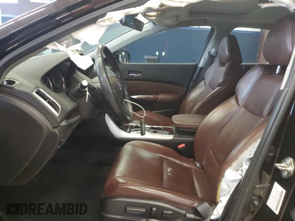 2016 Acura TLX V6 Advance with VIN 19UUB3F72GA003649, listed as a Copart auction lot 81685174 with 115,580 mi miles and Salvage Title. Bid and sale history available at carsss.com. Image 7.