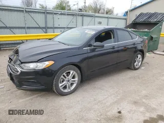 2018 Ford Fusion SE z VIN 3FA6P0HD5JR211540, wystawiony jako Copart lot #50836305 z przebiegiem 82 711 mil mil oraz Szkoda całkowita • Salvage title. Historia ofert i sprzedaży dostępna na DreamBid. Obrazek 1.