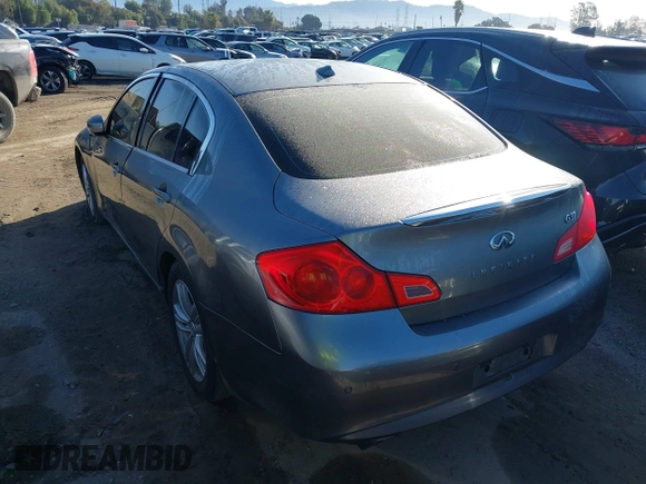 2012 Infiniti G37 Sedan Journey with VIN JN1CV6AP5CM621005, listed as a IAAI auction lot 41959875 with 162,520 mi miles. Bid and sale history available at carsss.com. Image 3.