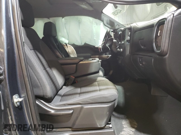 2021 Chevrolet Silverado 1500 LT with VIN 1GCRYDED6MZ104674, listed as a Copart auction lot 44034255 with 70,420 mi miles and Salvage Title. Bid and sale history available at DreamBid. Image 7.