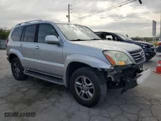 2008 Lexus GX 470 with VIN JTJBT20X180155268, listed as a Copart auction lot 52570865 with 267,687 mi miles and Salvage Title. Bid and sale history available at carsss.com. Image 4.