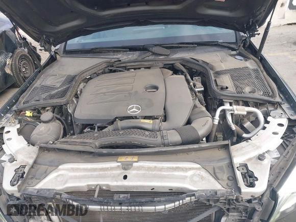 2021 Mercedes-Benz C 300 with VIN W1KWF8DB8MR651550, listed as a IAAI auction lot 41529067 with 92,616 mi miles and . Bid and sale history available at carsss.com. Image 10.