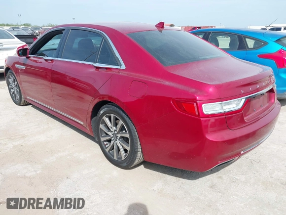 2018 Lincoln Continental Premiere with VIN 1LN6L9PK7J5602214, listed as a IAAI auction lot 42251381 with 85,707 mi miles and . Bid and sale history available at DreamBid. Image 3.