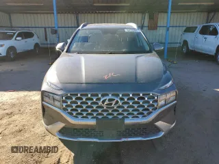 2021 Hyundai Santa Fe Hybrid Blue with VIN KM8S2DA1XMU011812, listed as a Copart auction lot 76833204 with 64,764 mi miles and Salvage Title. Bid and sale history available at carsss.com. Image 5.