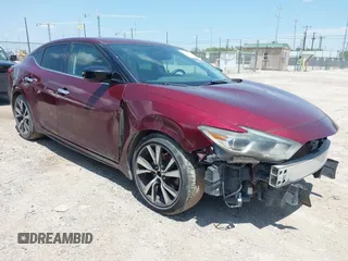 2017 Nissan Maxima SR with VIN 1N4AA6APXHC400339, listed as a IAAI auction lot 42479947 with 106,415 mi miles and . Bid and sale history available at DreamBid. Image 1.