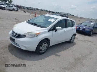 2015 Nissan Note SV with VIN 3N1CE2CPXFL402741, listed as a IAAI auction lot 42488550 with 157,733 mi miles and . Bid and sale history available at DreamBid. Image 2.