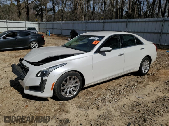 2015 Cadillac CTS RWD with VIN 1G6AP5SX6F0108609, listed as a Copart auction lot 44989985 with Not provided miles and Salvage title. Bid and sale history available at DreamBid. Image 1.
