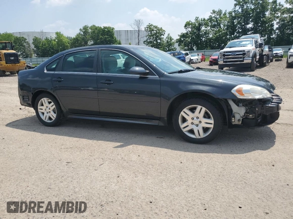 2014 Chevrolet Impala LT with VIN 2G1WB5E36E1135587, listed as a Copart auction lot 64557805 with 95,105 mi miles and Salvage title. Bid and sale history available at DreamBid. Image 3.