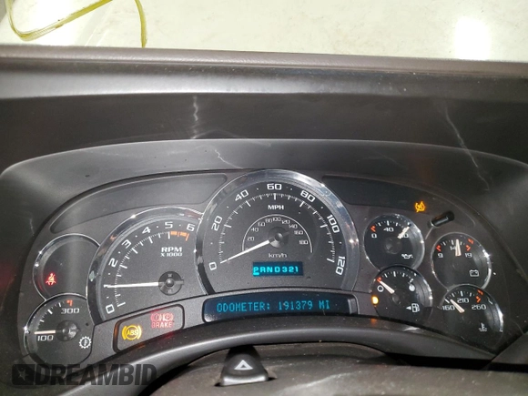 2005 Cadillac Escalade EXT z VIN 3GYEK62N55G229217, wystawiony jako Copart lot #49970435 z przebiegiem 191 379 mil mil oraz Szkoda całkowita • Salvage title. Historia ofert i sprzedaży dostępna na DreamBid. Obrazek 9.